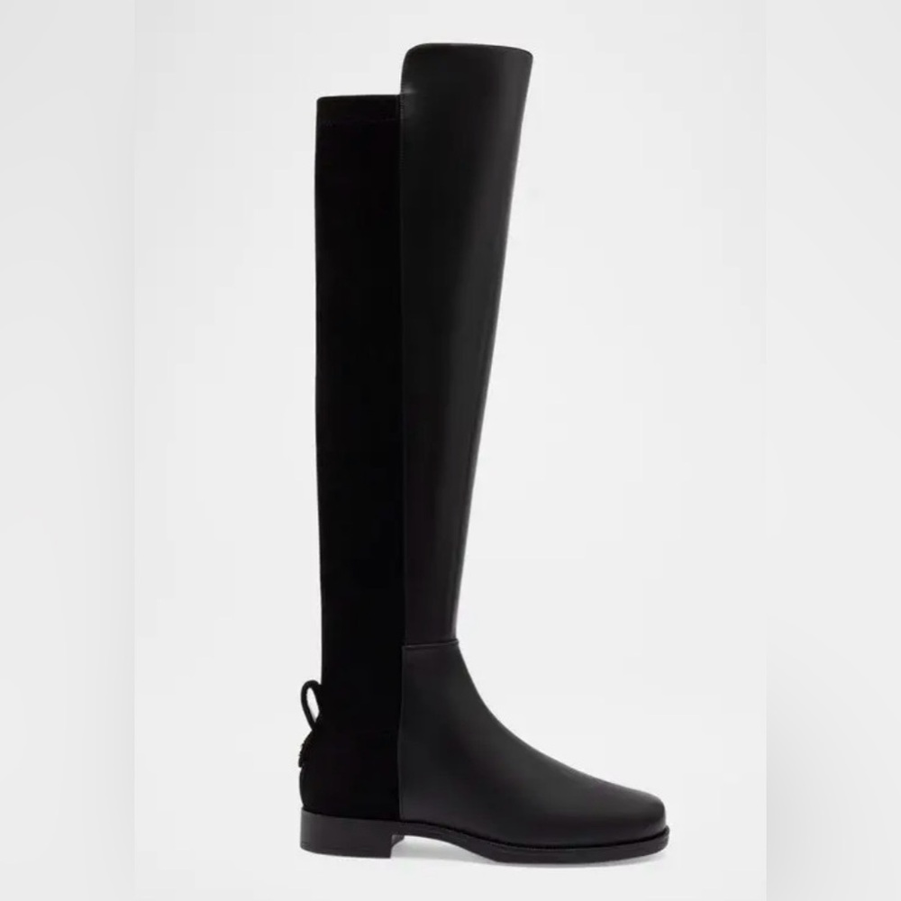 Larroude Black Over the Knee Bergen Riding Boots US 7.5